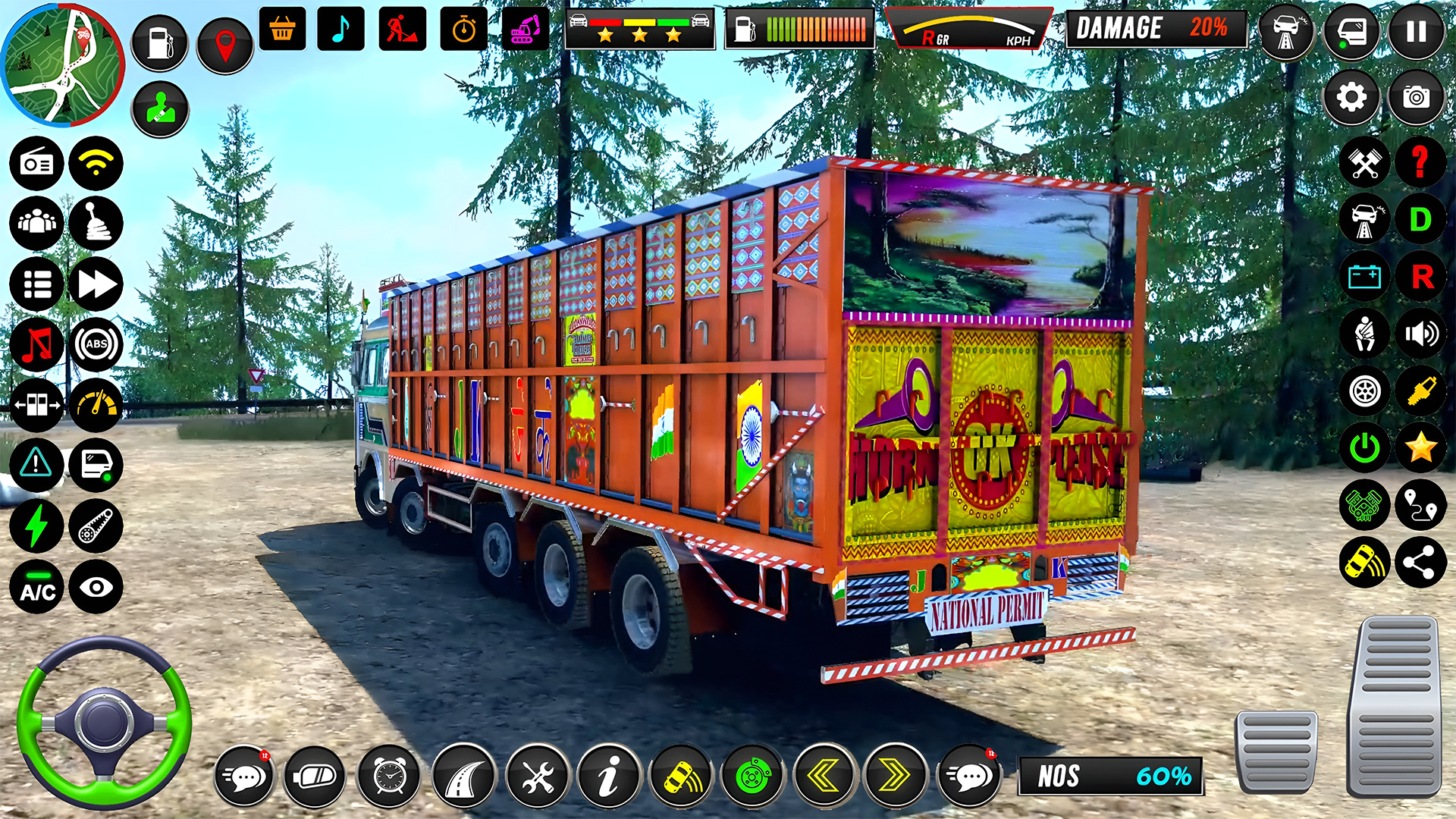اسکرین شات 5 بازی Truck Driving Indian Truck 3D