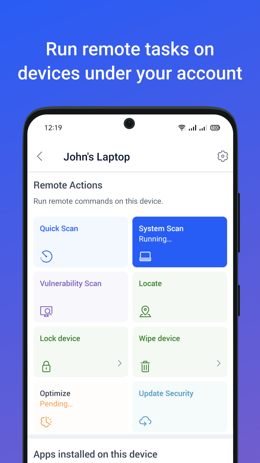 اسکرین شات 7 برنامه Bitdefender Central