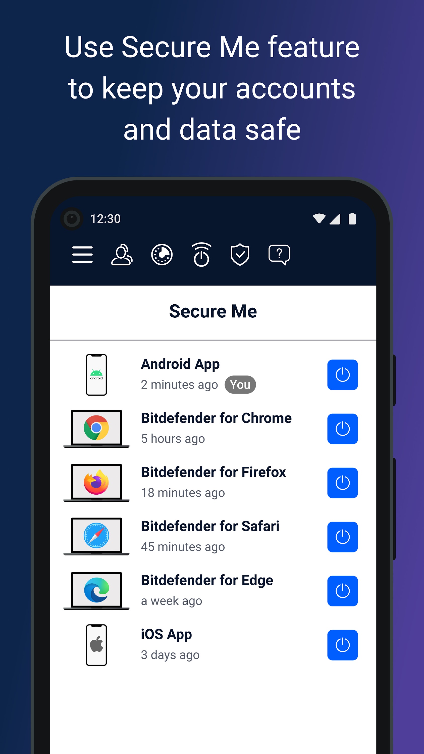 اسکرین شات 4 برنامه Bitdefender Password Manager