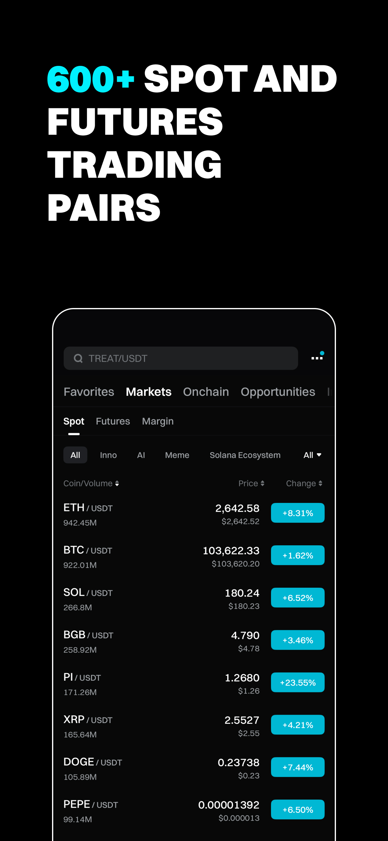 اسکرین شات 5 برنامه Bitget - Buy & Sell Crypto