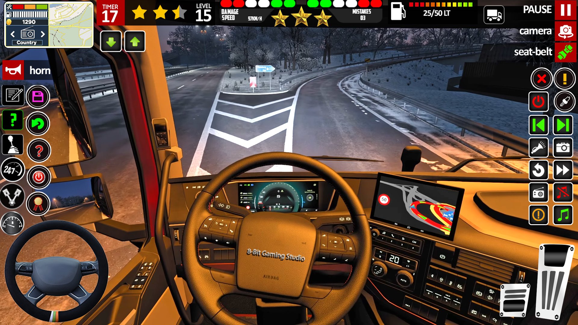اسکرین شات 6 بازی Truck Driving Mega Truck Game