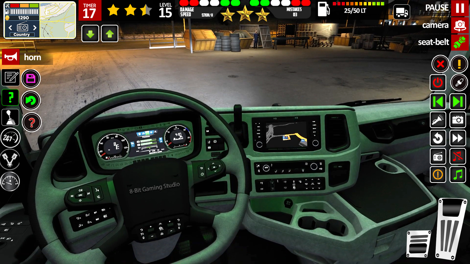 اسکرین شات 7 بازی Truck Driving Mega Truck Game