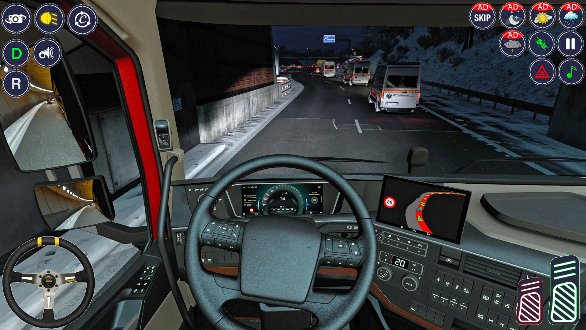 اسکرین شات 6 بازی Truck Driving Mega Truck Game