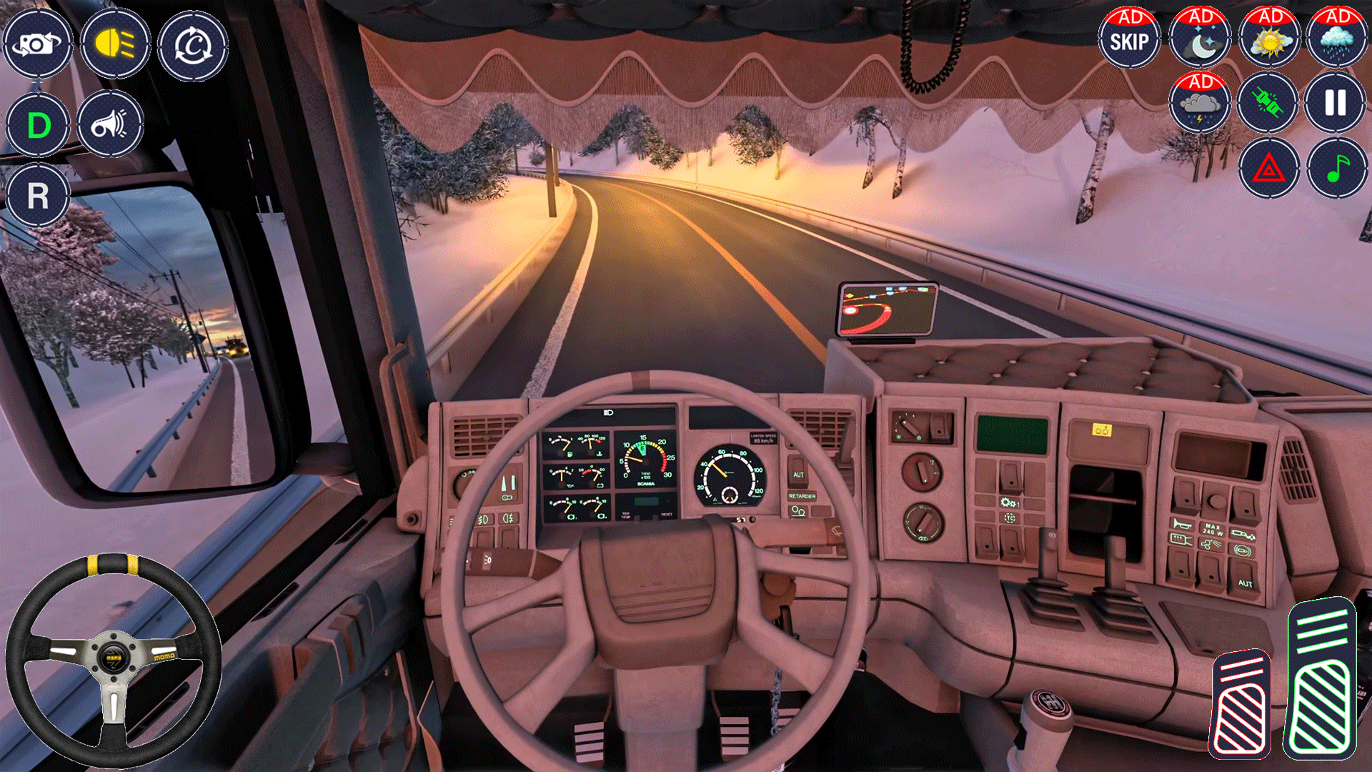 اسکرین شات 7 بازی Truck Driving Mega Truck Game