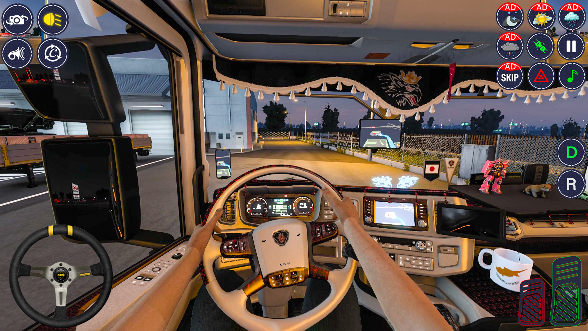 اسکرین شات 7 بازی Truck Driving Mega Truck Game