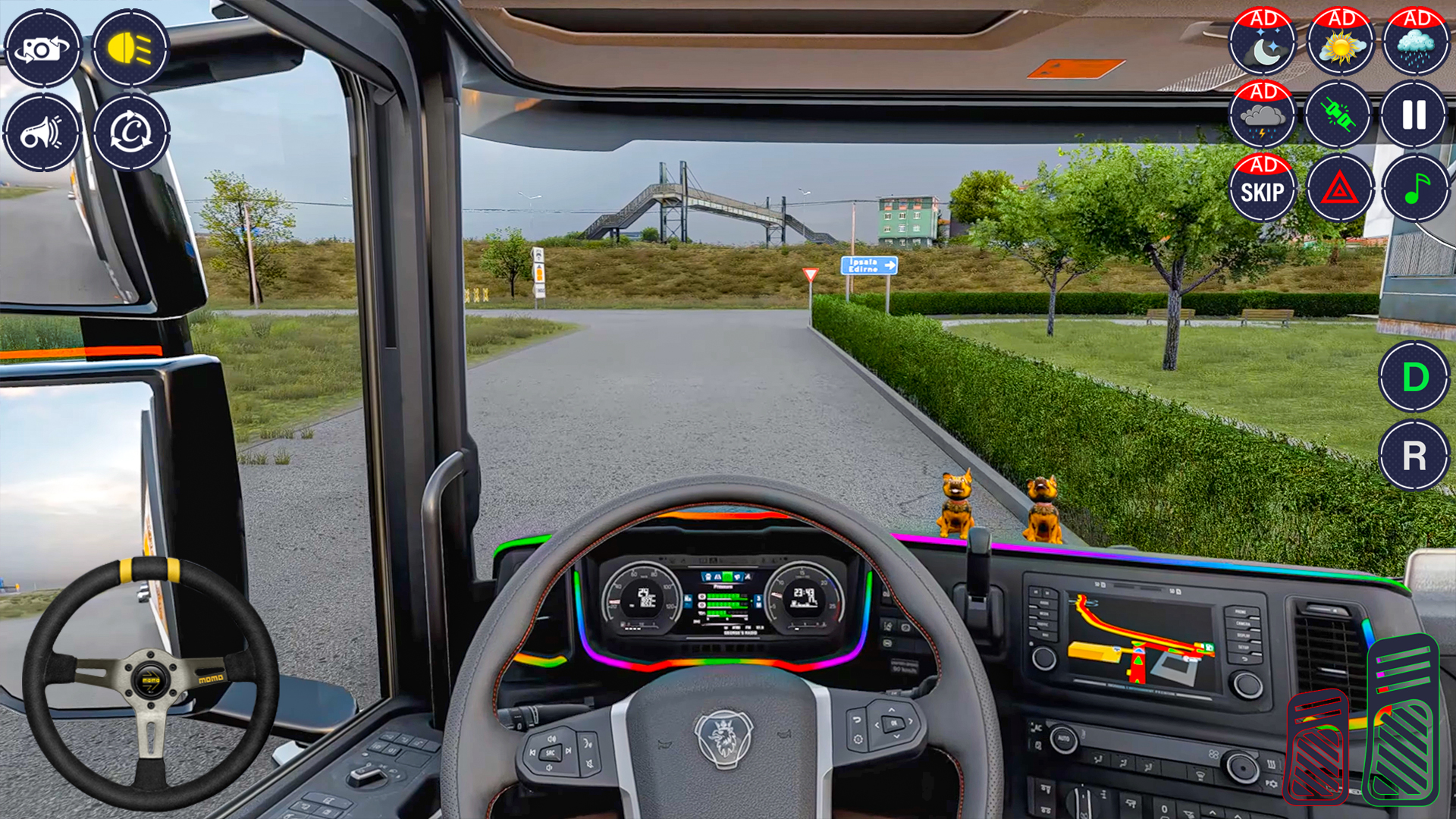 اسکرین شات 3 بازی Truck Driving Mega Truck Game