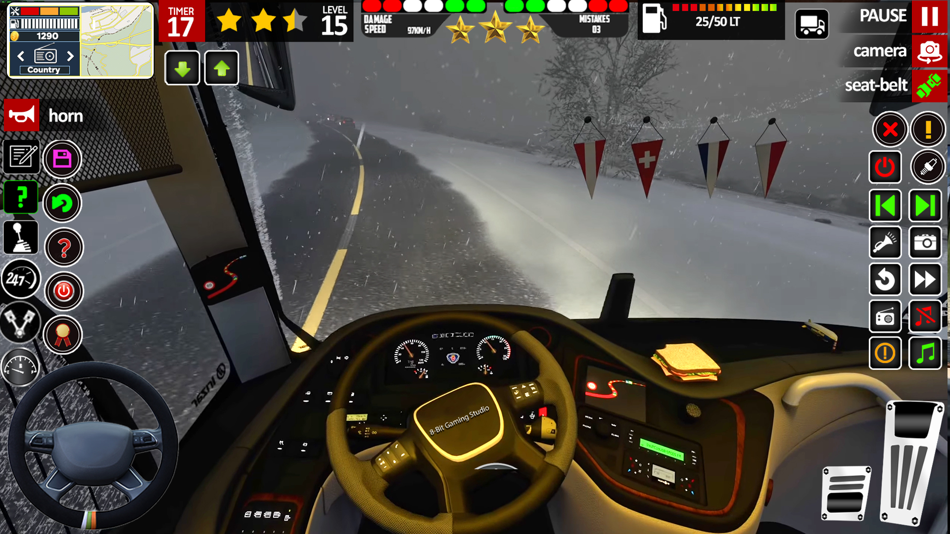 اسکرین شات 5 بازی Truck Driving Mega Truck Game