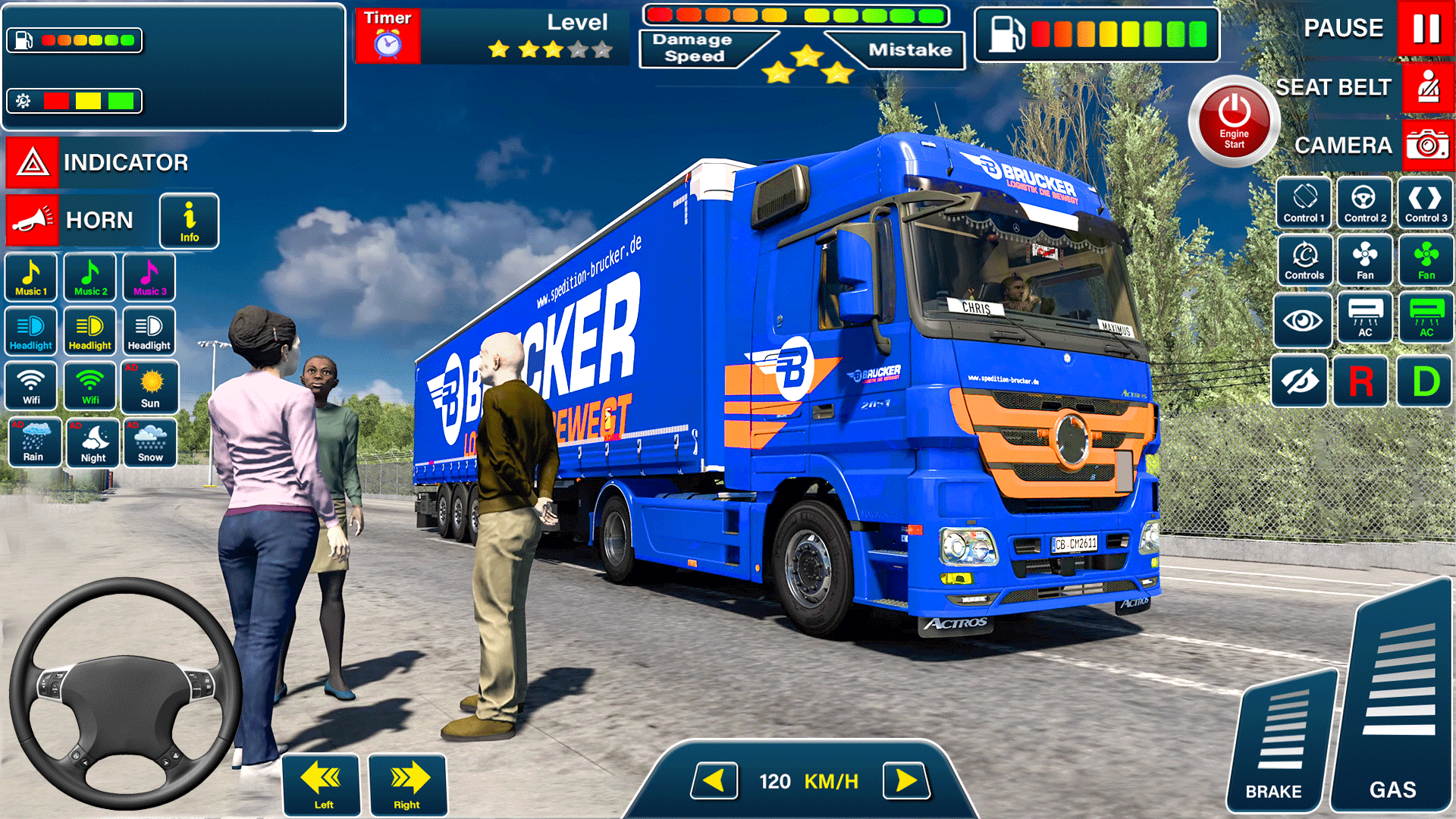 اسکرین شات 8 بازی Truck Driving Mega Truck Game