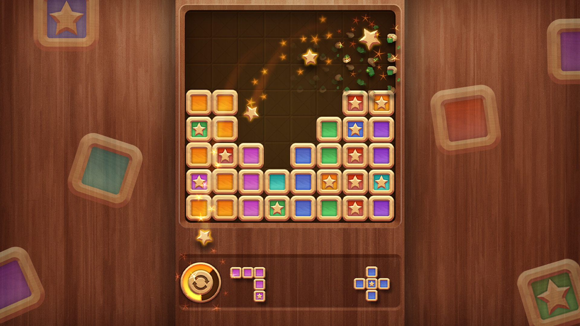 اسکرین شات 2 بازی Block Puzzle: Star Finder
