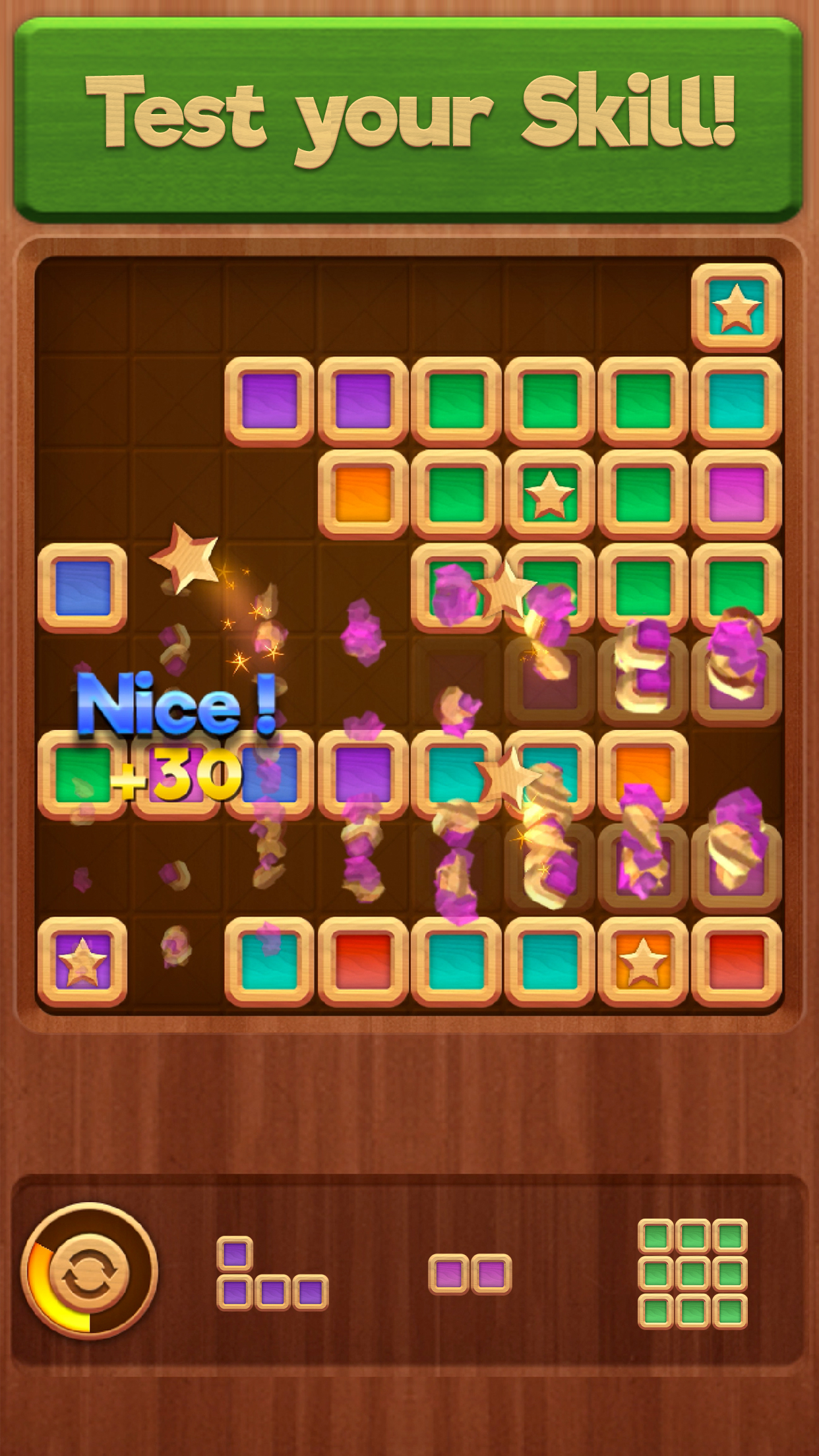 اسکرین شات 5 بازی Block Puzzle: Star Finder