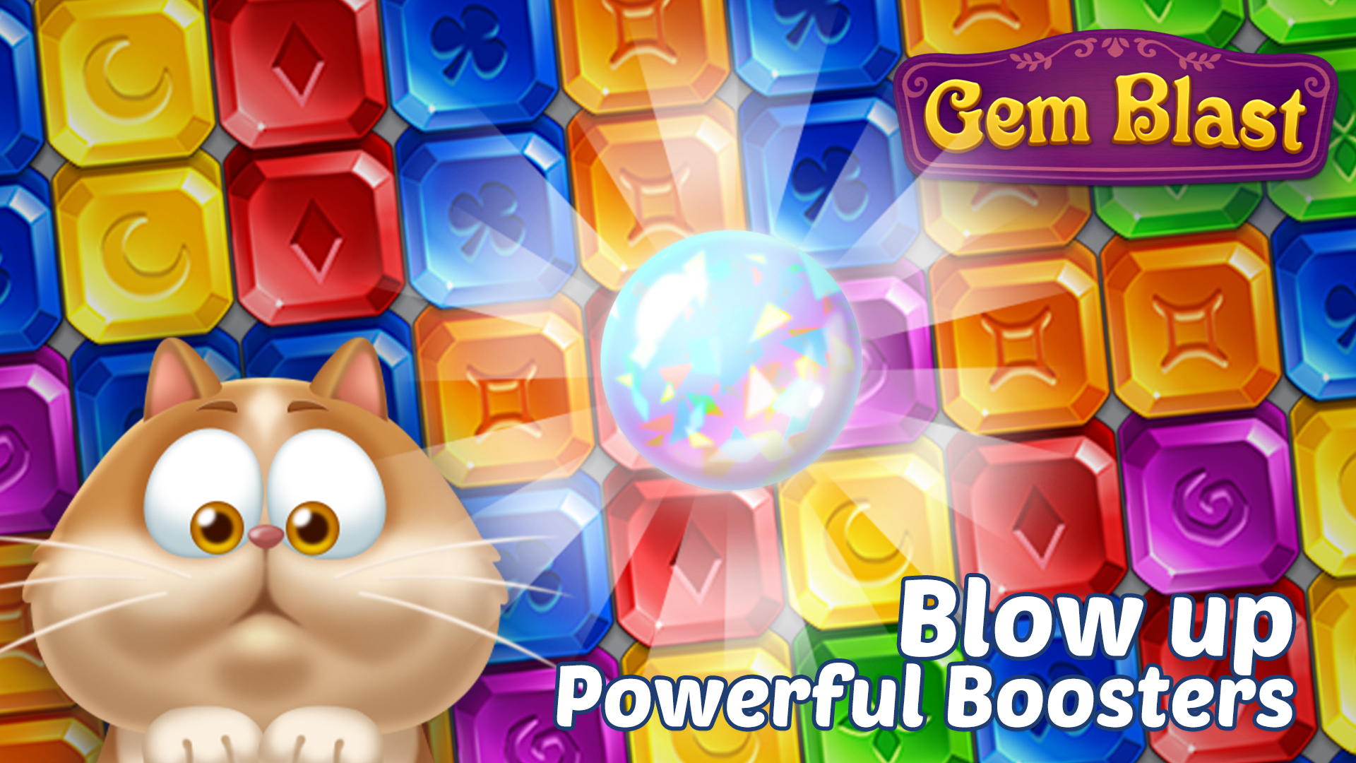 اسکرین شات 2 بازی Gem Blast: Magic Match Puzzle