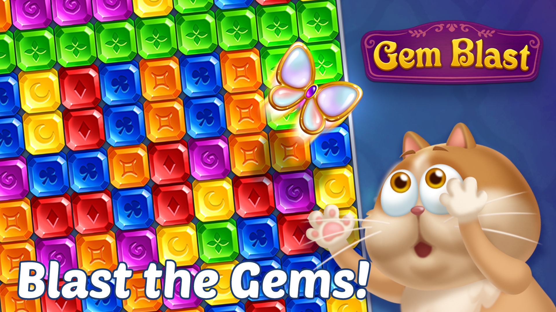 اسکرین شات 1 بازی Gem Blast: Magic Match Puzzle