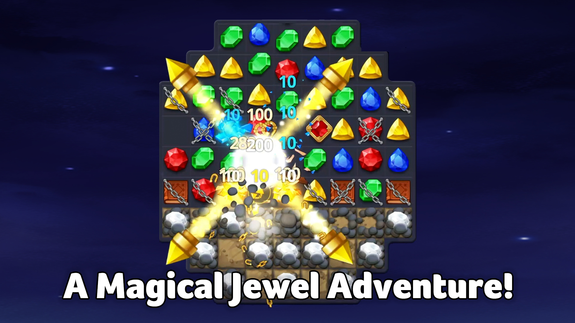 اسکرین شات 3 بازی Jewels Magic : King’s Diamond