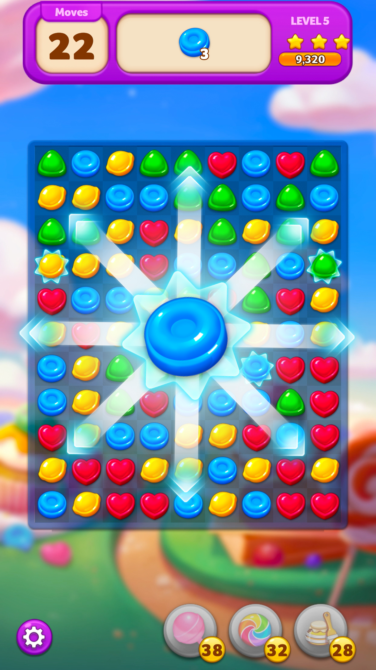 اسکرین شات 7 بازی Lollipop : Link & Match