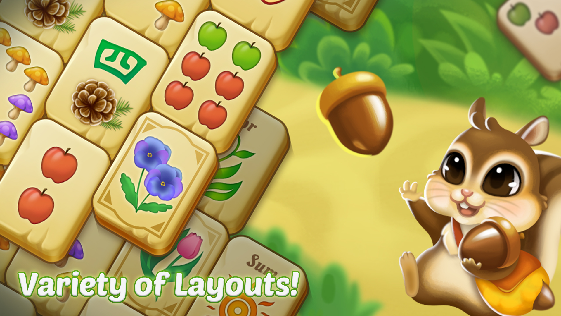 اسکرین شات 3 بازی Mahjong Forest Puzzle