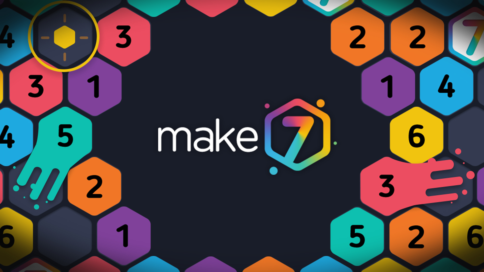 اسکرین شات 1 بازی Make7! Hexa Puzzle