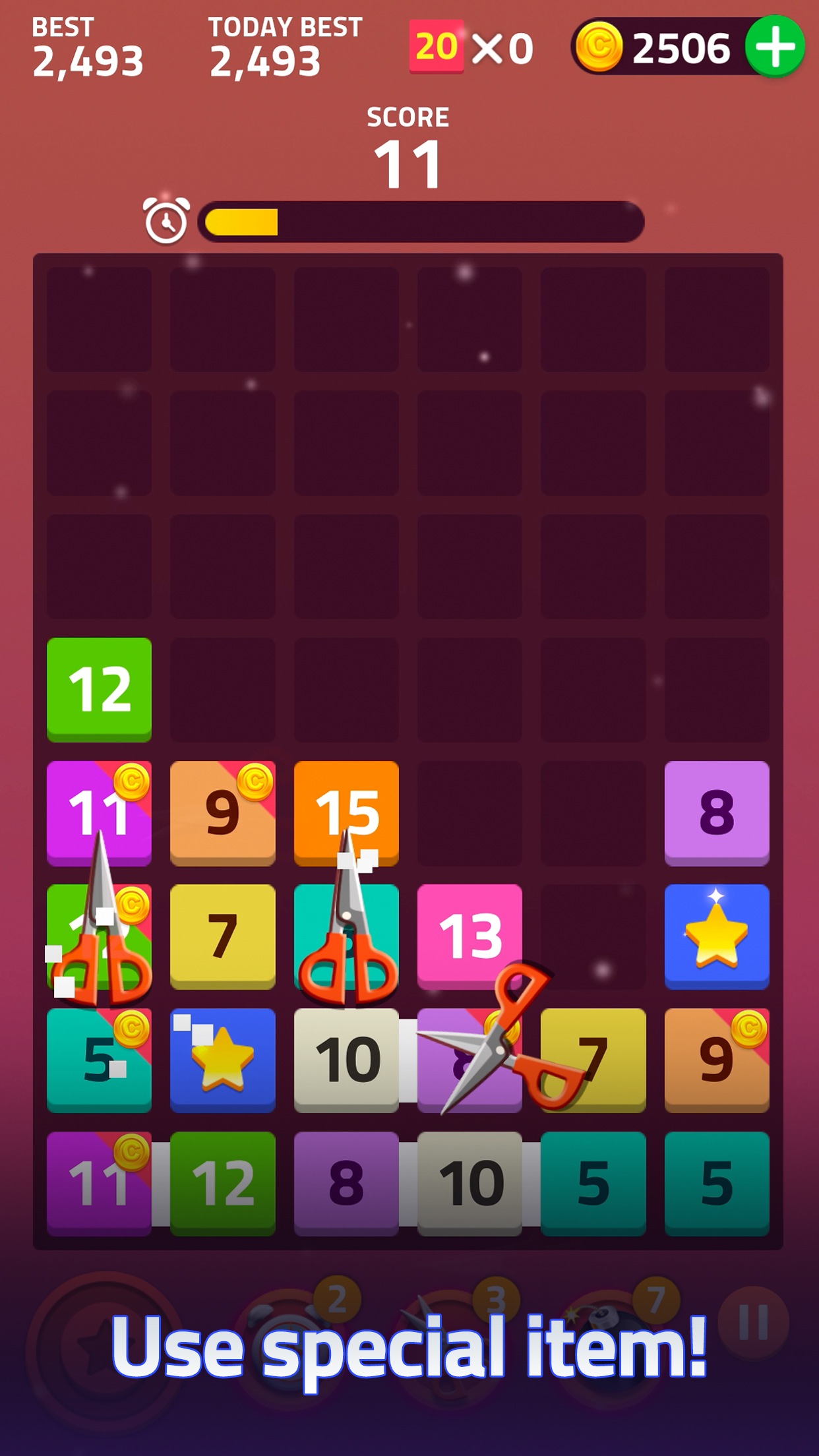 اسکرین شات 5 بازی Merge Block: Star Finders