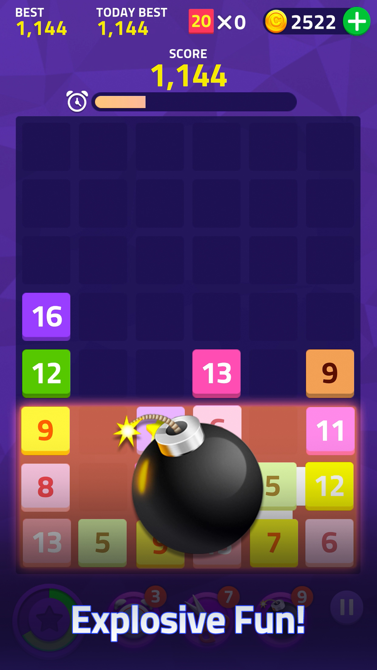 اسکرین شات 7 بازی Merge Block: Star Finders