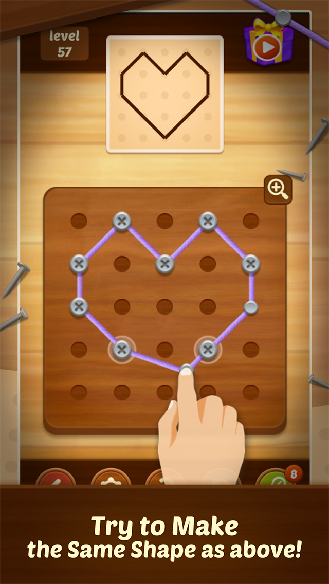 اسکرین شات 6 بازی Line Puzzle: String Art
