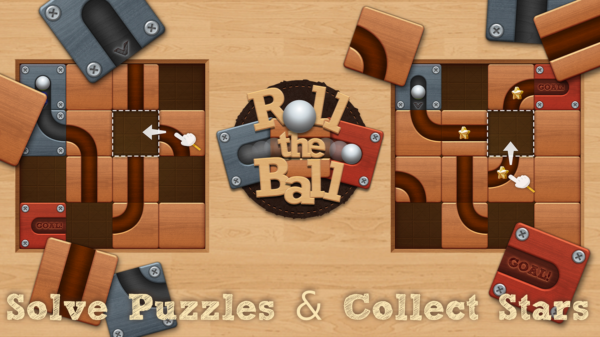 اسکرین شات 3 بازی Roll the Ball® - slide puzzle