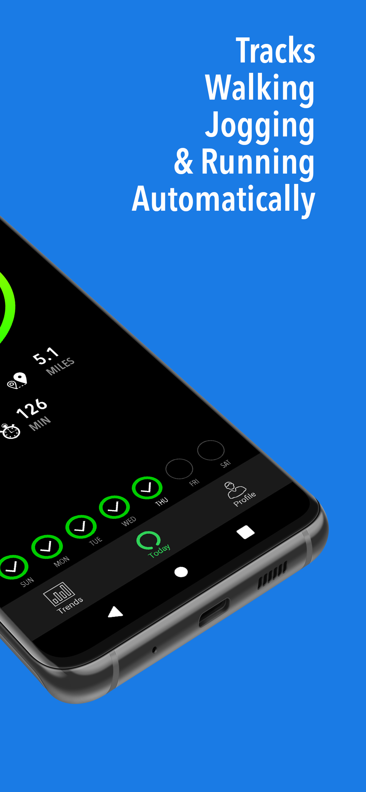 اسکرین شات 2 برنامه ActivityTracker Pedometer