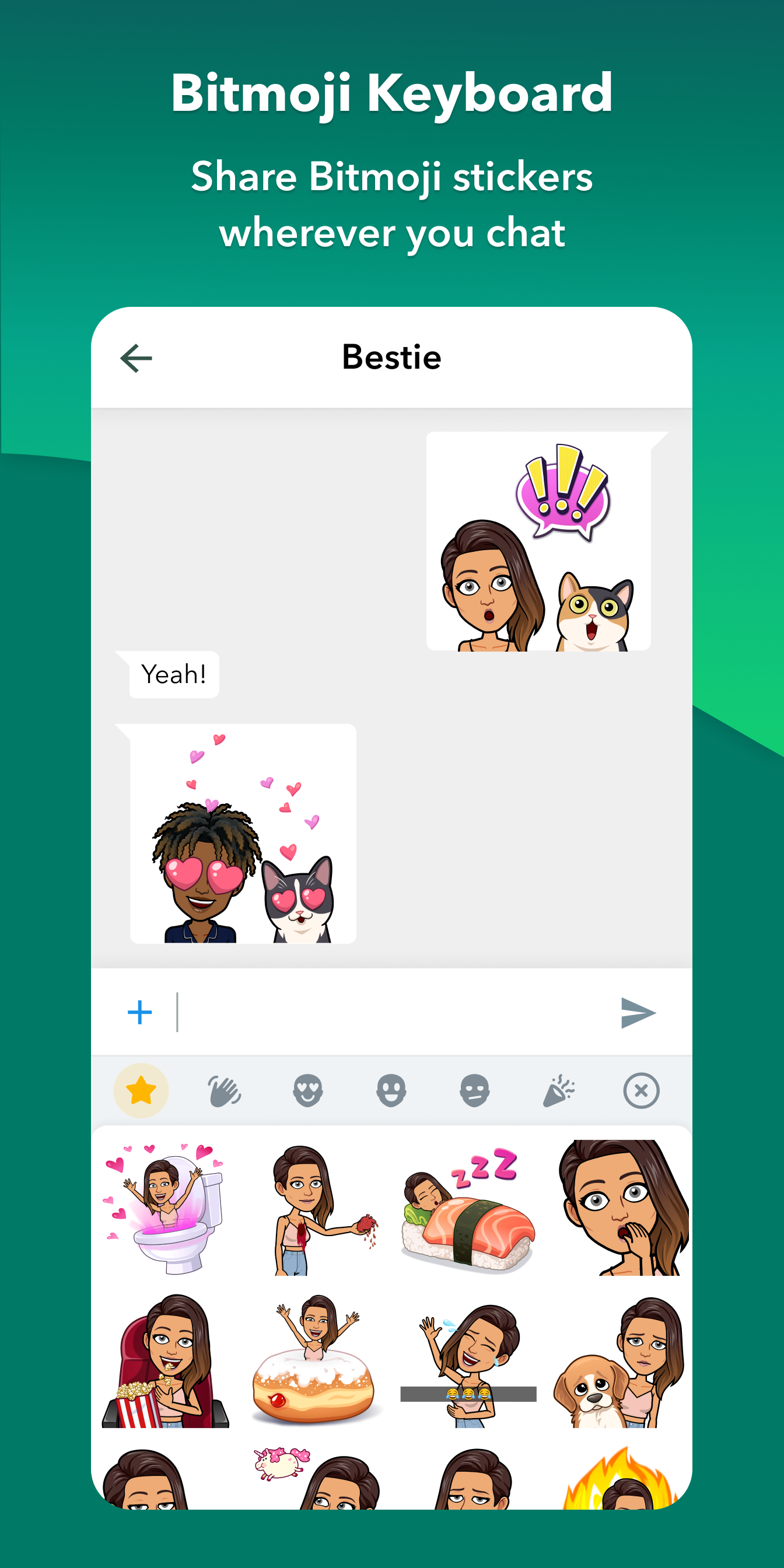 اسکرین شات 4 برنامه Bitmoji