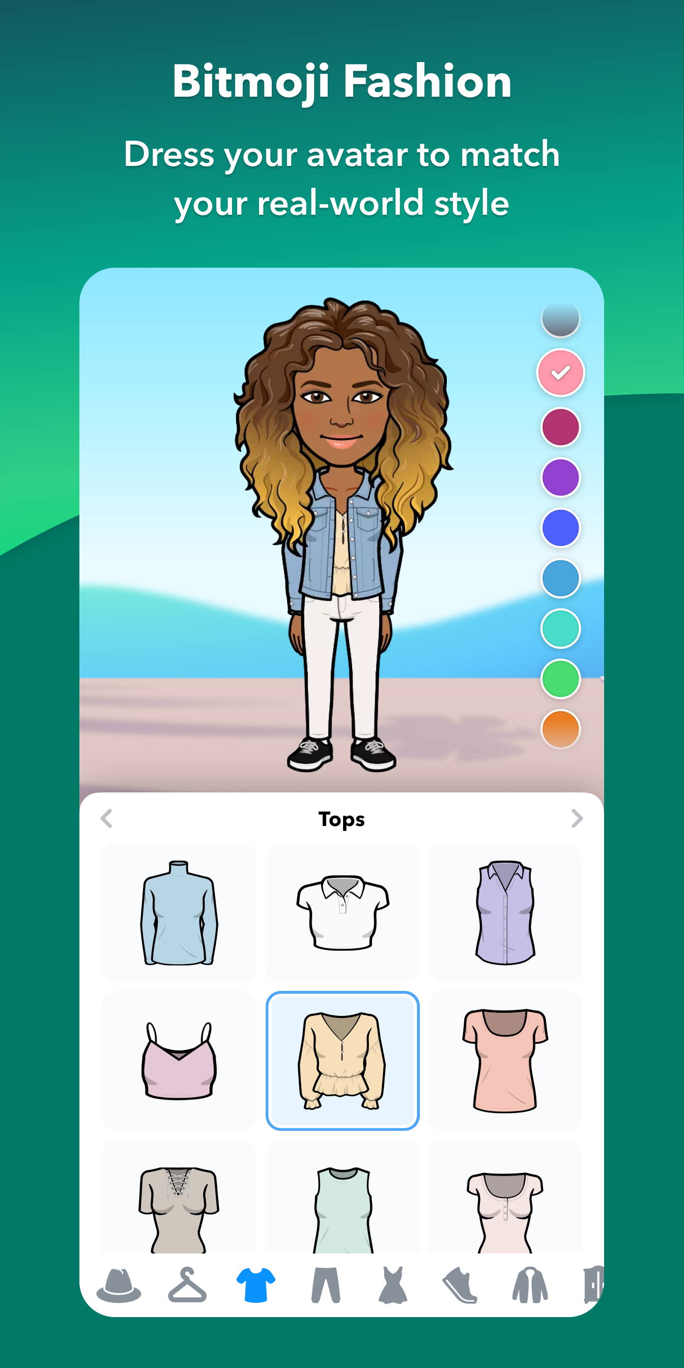 اسکرین شات 3 برنامه Bitmoji