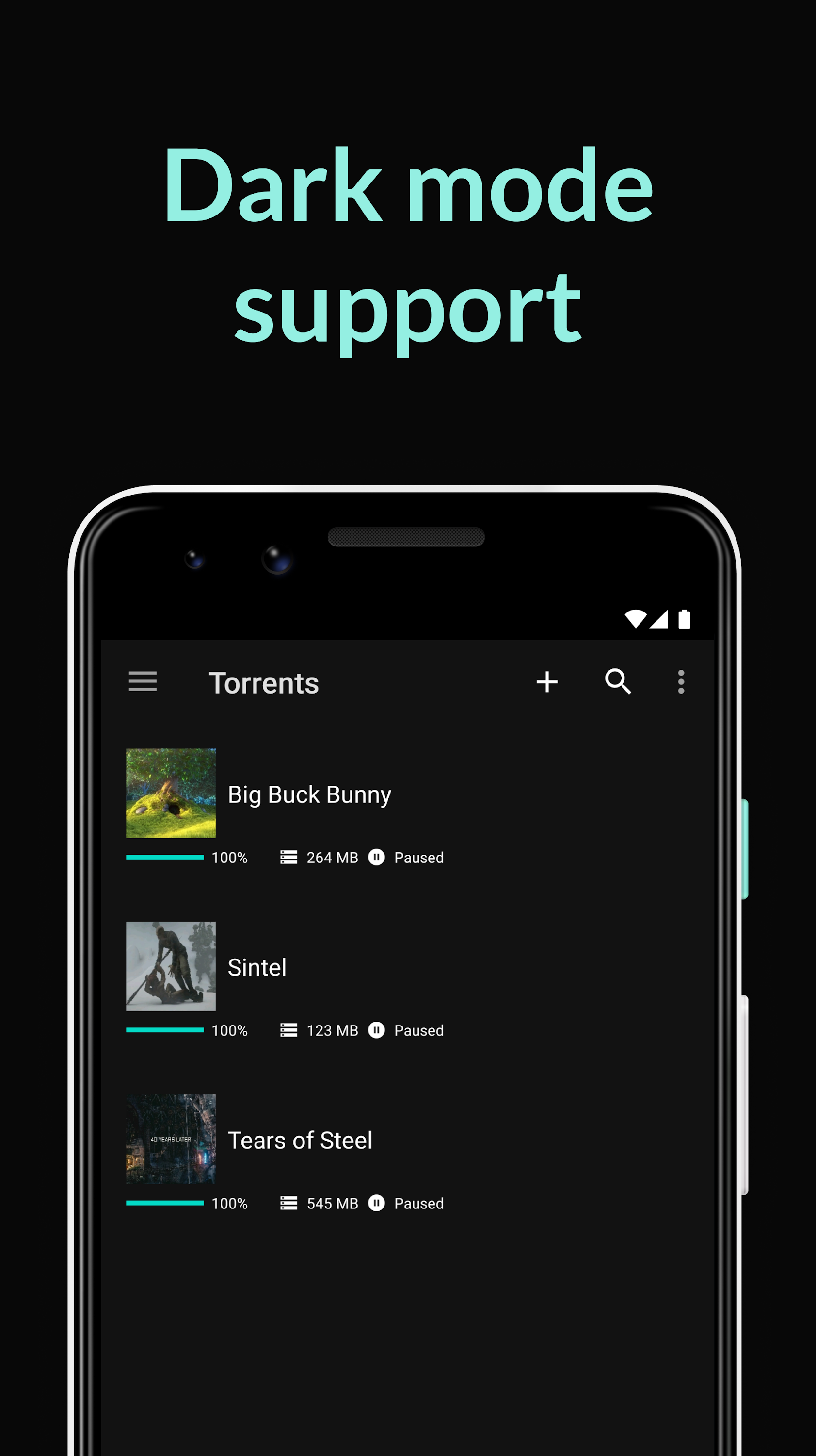 اسکرین شات 4 برنامه BitTorrent®- Torrent Downloads
