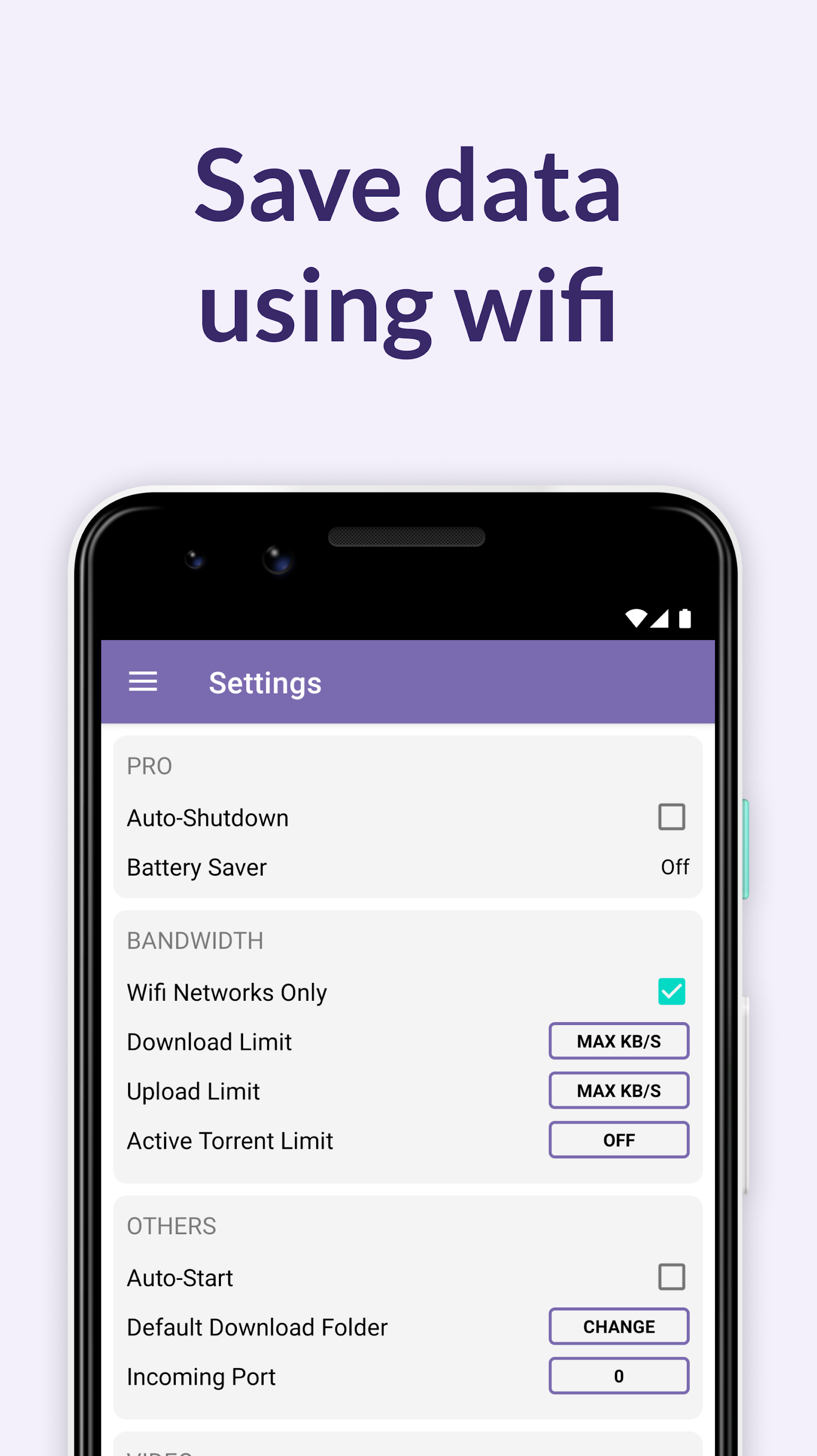 اسکرین شات 3 برنامه BitTorrent®- Torrent Downloads