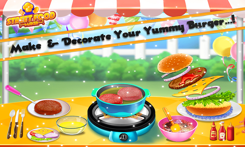 اسکرین شات 5 بازی Street Food Pizza Cooking Game
