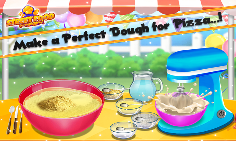 اسکرین شات 3 بازی Street Food Pizza Cooking Game