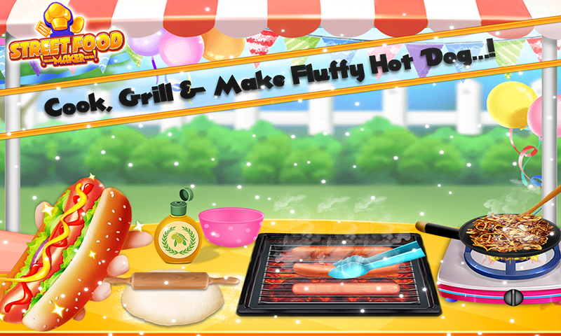 اسکرین شات 4 بازی Street Food Pizza Cooking Game