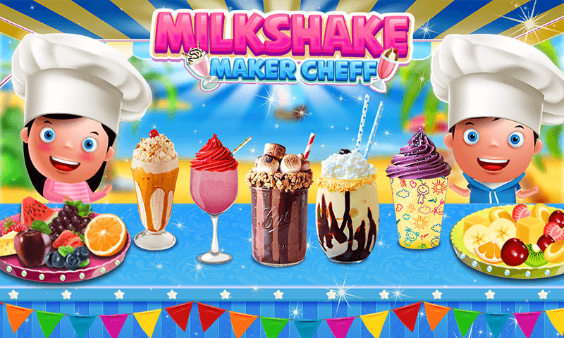 اسکرین شات 1 بازی Milkshake Maker Chef Frozen