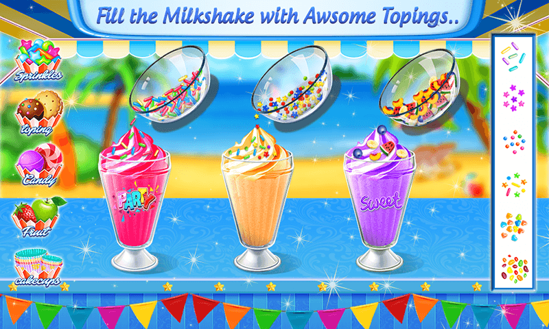 اسکرین شات 5 بازی Milkshake Maker Chef Frozen