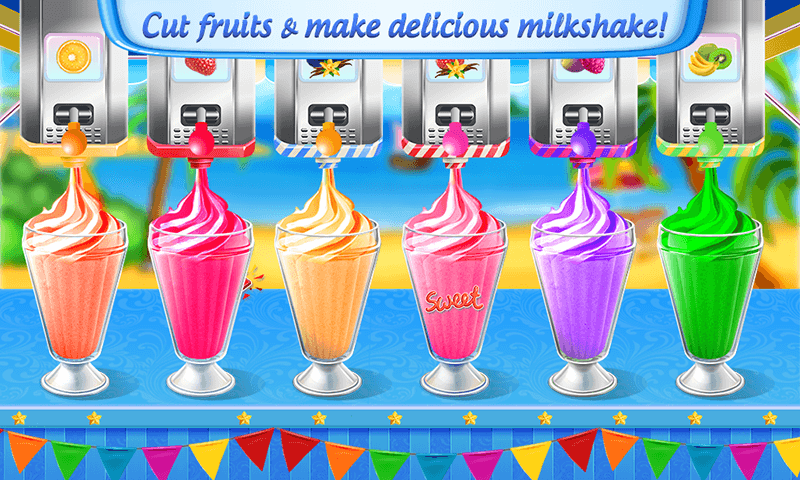 اسکرین شات 3 بازی Milkshake Maker Chef Frozen