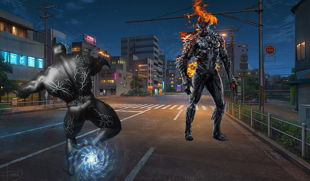 اسکرین شات 4 بازی Black Spider SuperHero Alien