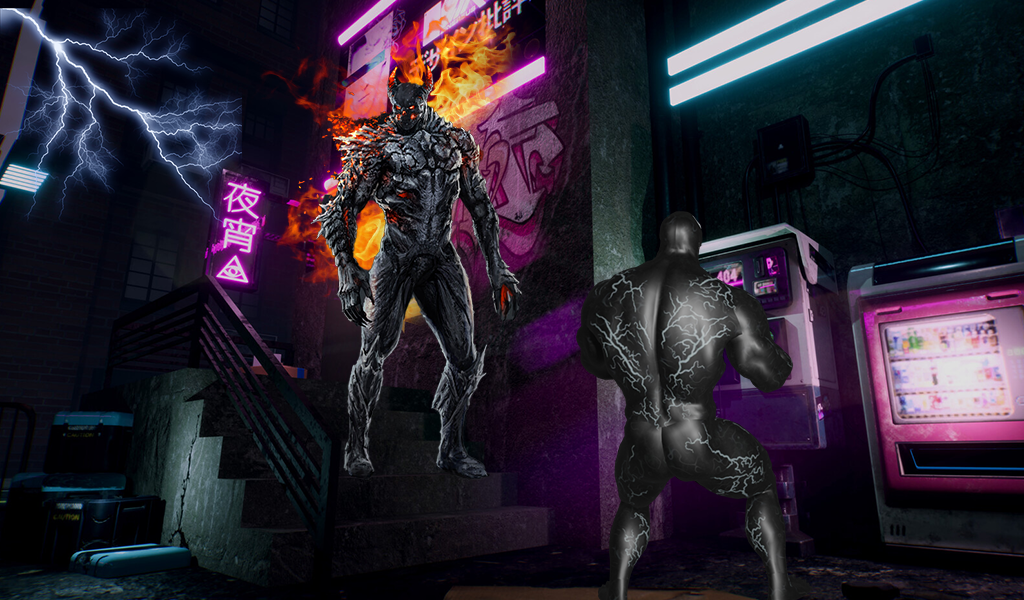 اسکرین شات 3 بازی Black Spider SuperHero Alien