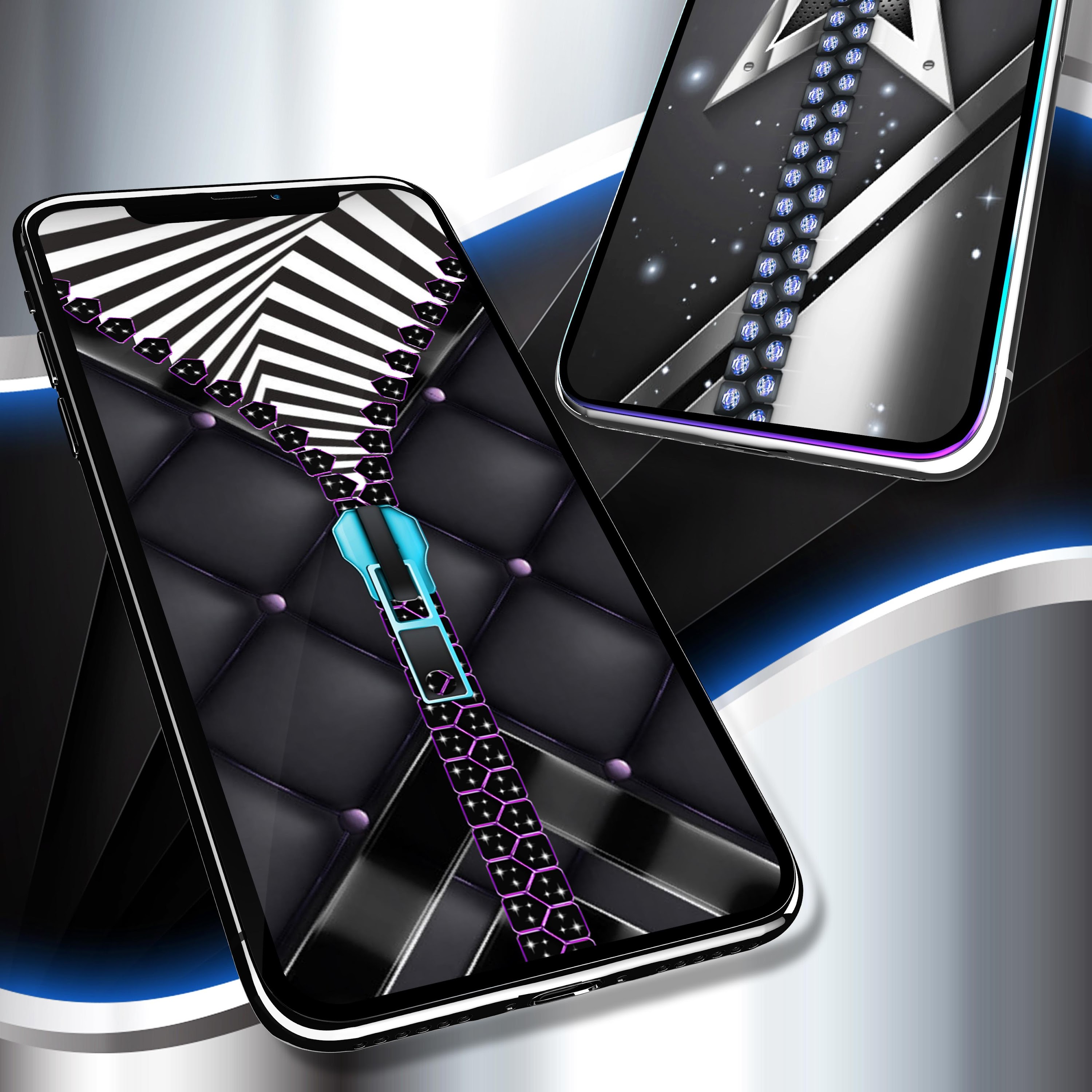 اسکرین شات 3 برنامه Black lock screen