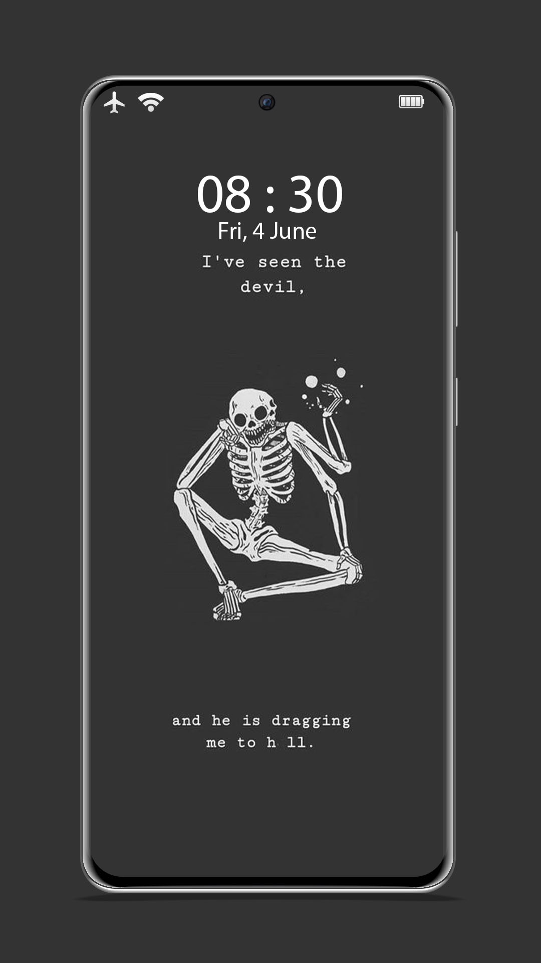 اسکرین شات برنامه Black aesthetic wallpapers 7