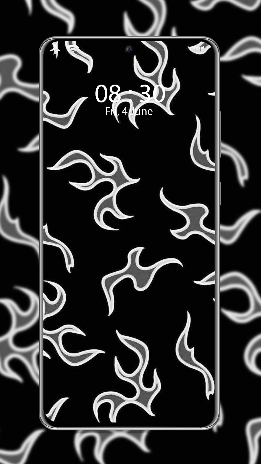 اسکرین شات برنامه Black aesthetic wallpapers 5