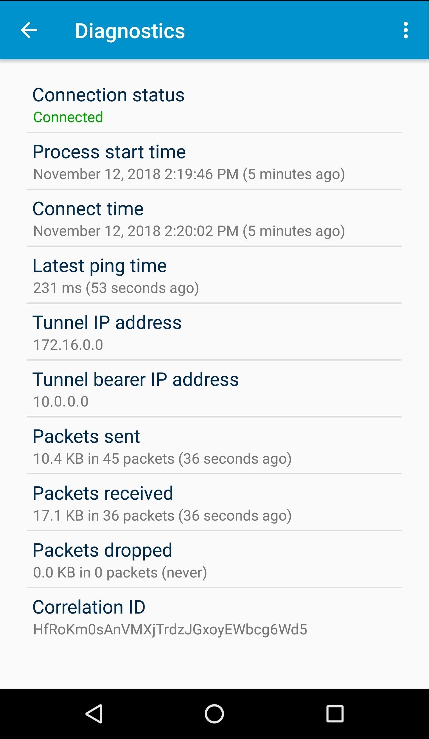 اسکرین شات 3 برنامه BlackBerry Connectivity