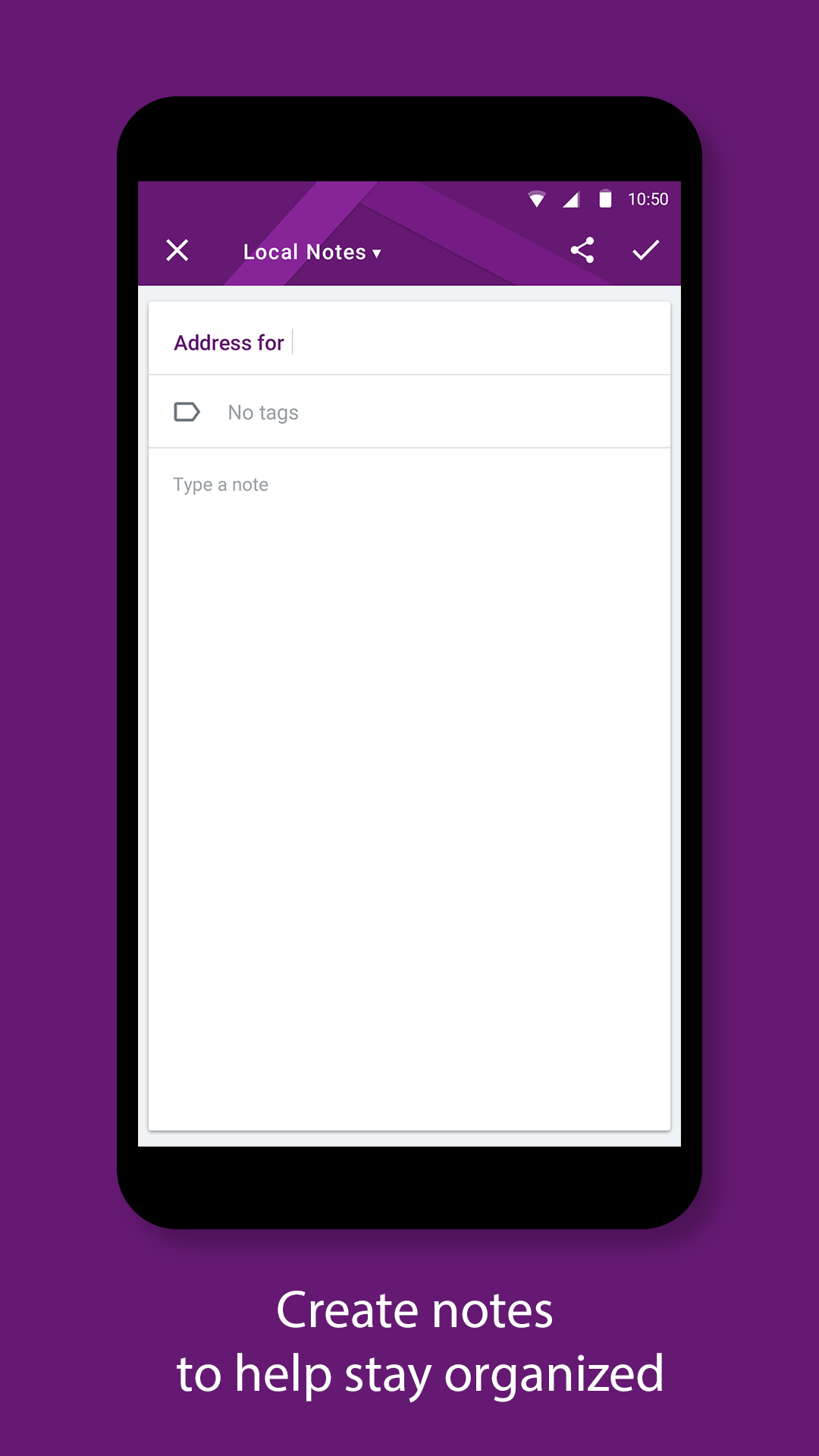 اسکرین شات 3 برنامه BlackBerry Hub+ Notes