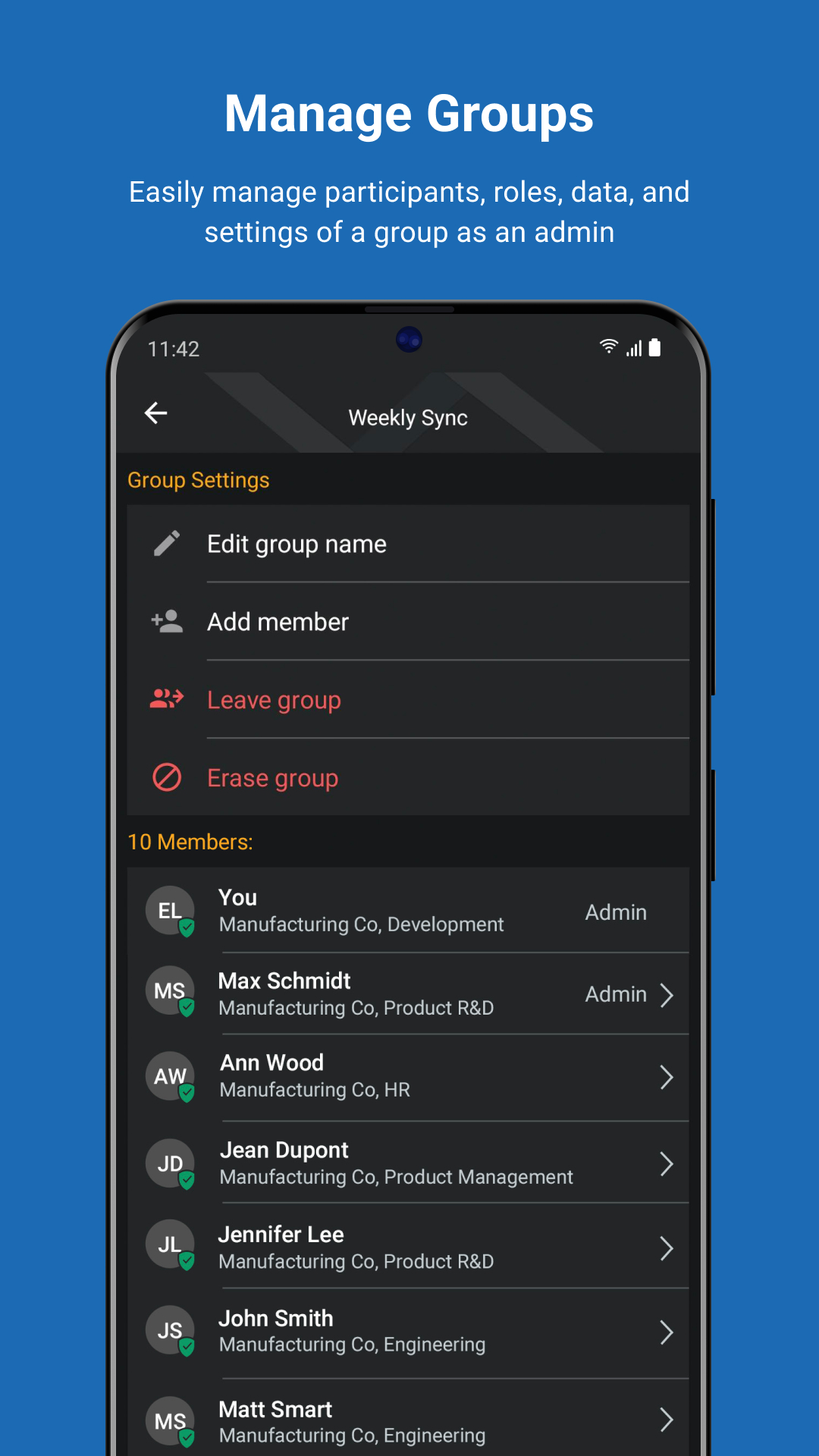 اسکرین شات 4 برنامه SecuSUITE®