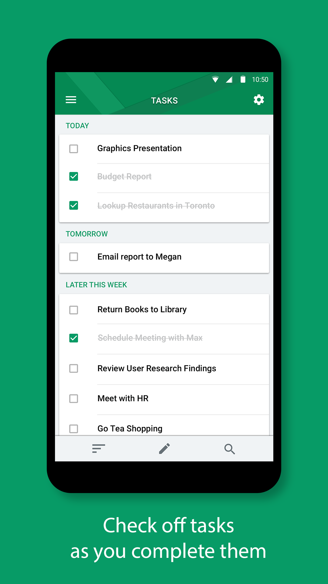 اسکرین شات 2 برنامه BlackBerry Hub+ Tasks