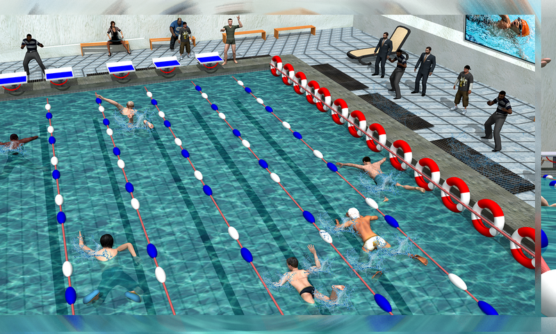 اسکرین شات 5 بازی Swimming Race