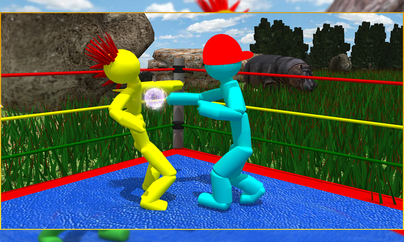 اسکرین شات 5 بازی Stickman Wrestling
