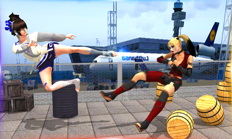 اسکرین شات 3 بازی Women Kung Fu Fighting