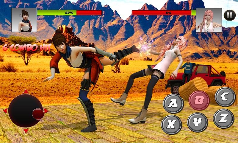 اسکرین شات 2 بازی Women Kung Fu Fighting
