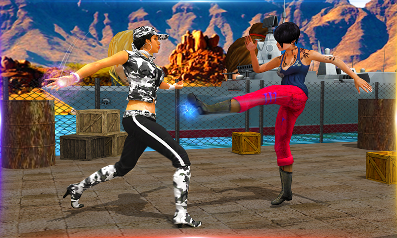 اسکرین شات 4 بازی Women Kung Fu Fighting