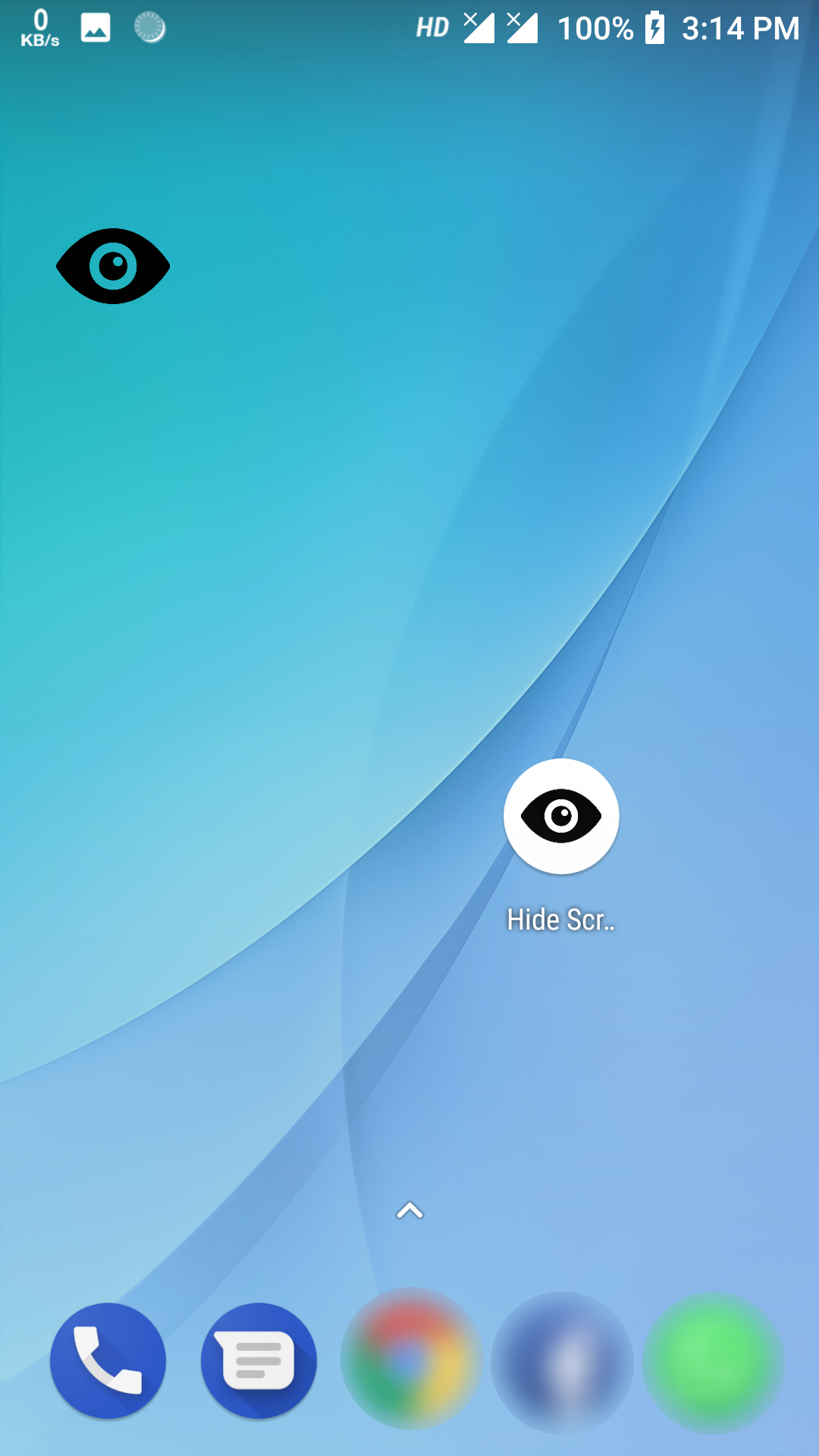 اسکرین شات 3 برنامه Hide Screen